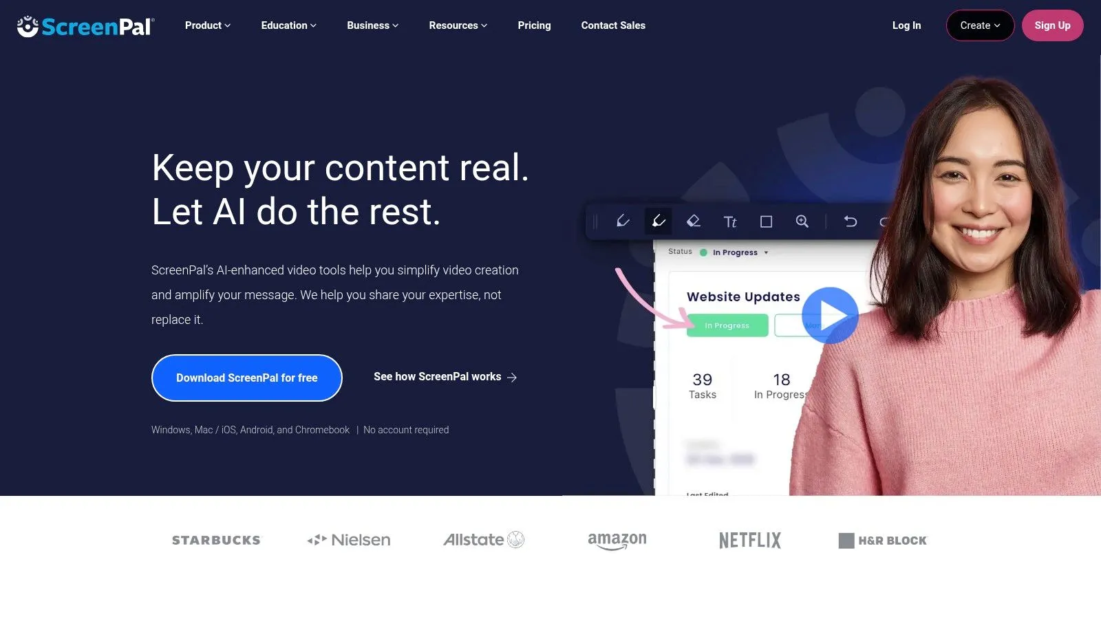 ScreenPal (formerly Screencast‑O‑Matic)