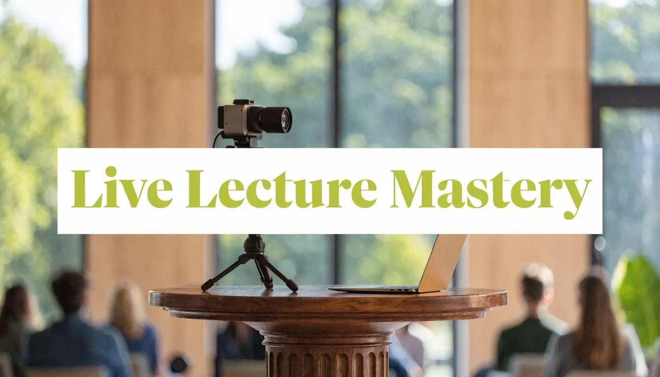 Mastering Live Streaming University Lectures