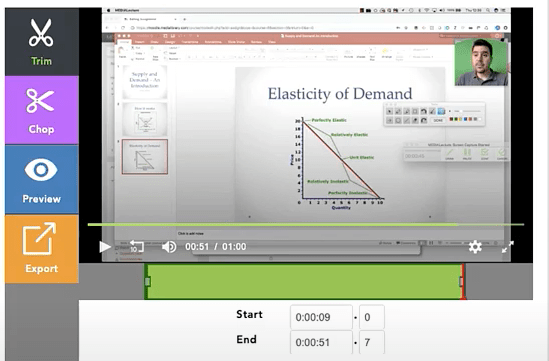 The MEDIAL in-browser trim editor
