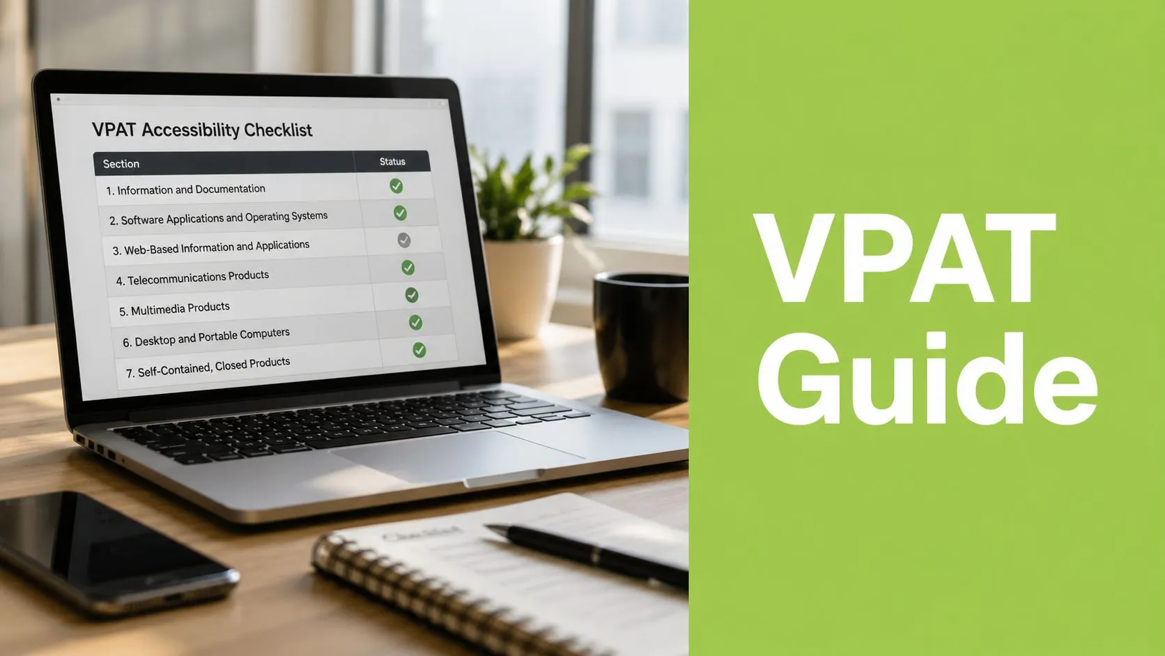 Your Voluntary Product Accessibility Template Guide for 2026